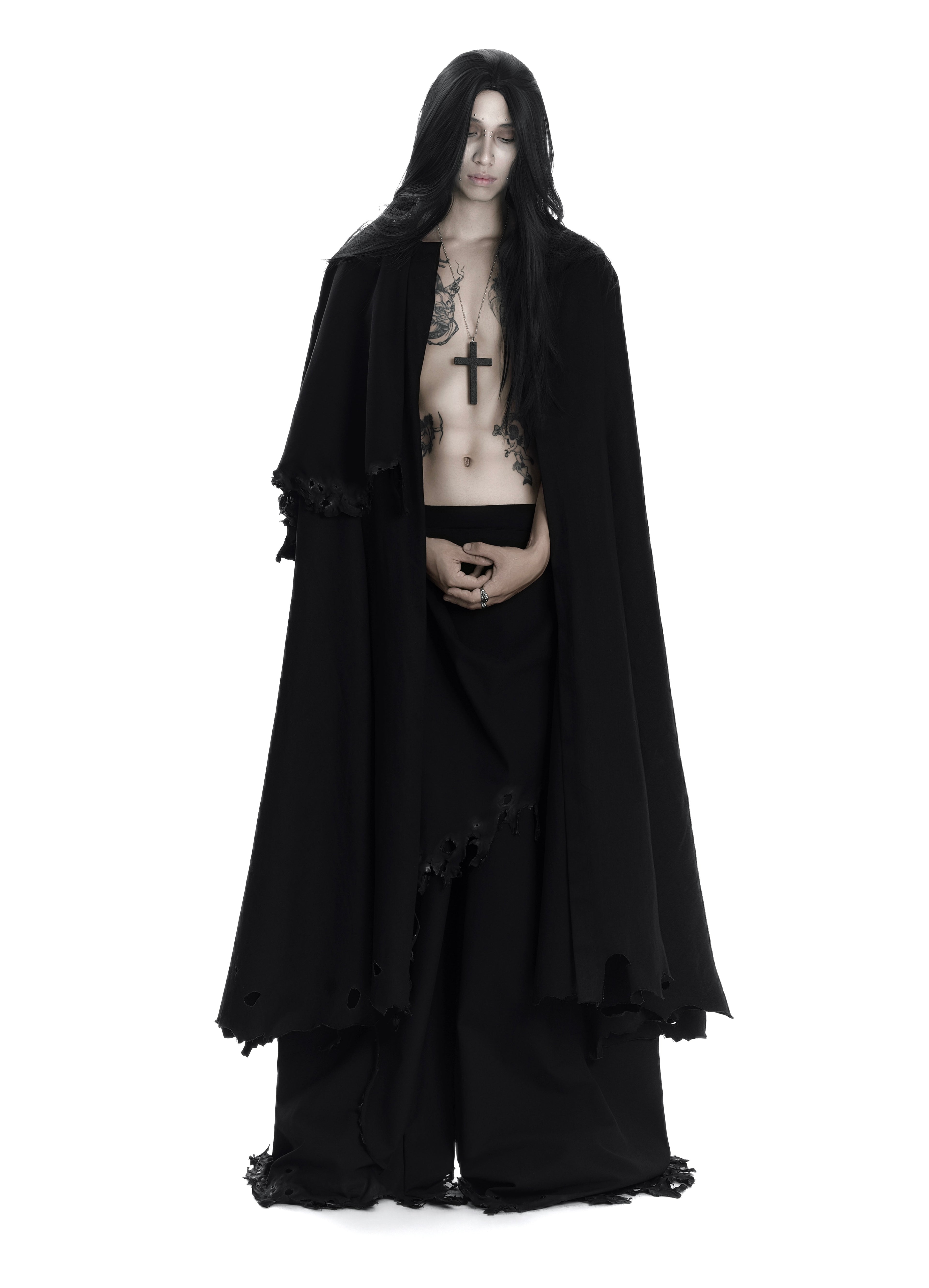 † ASHES WIDE-LEG PANTS †